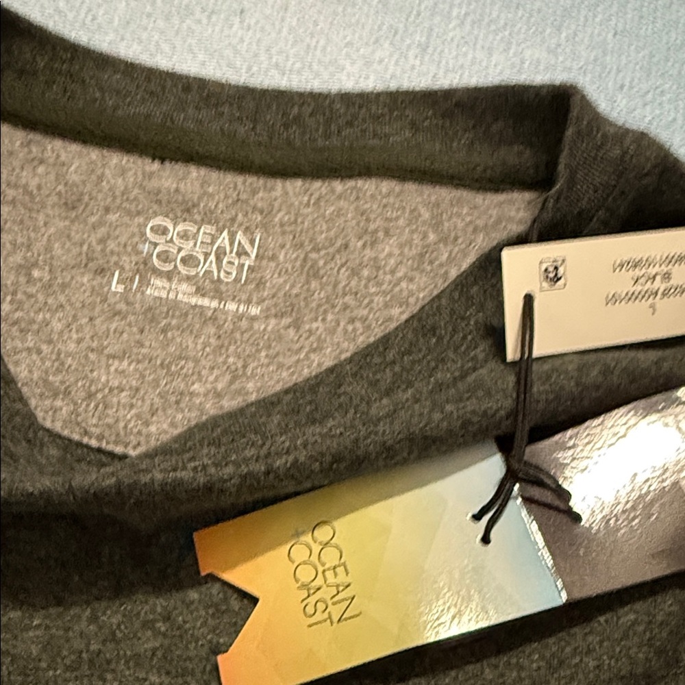 Ocean and coast Dark Gray Long Sleeve Shirt‎ - Picture 2 of 3